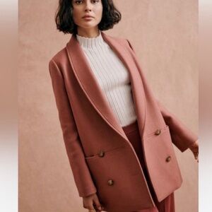 Sezane James Coat• Rosewood• Size 34/US 2
